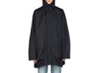 Balenciaga Women's Tech-fabric Oversized Raincoat