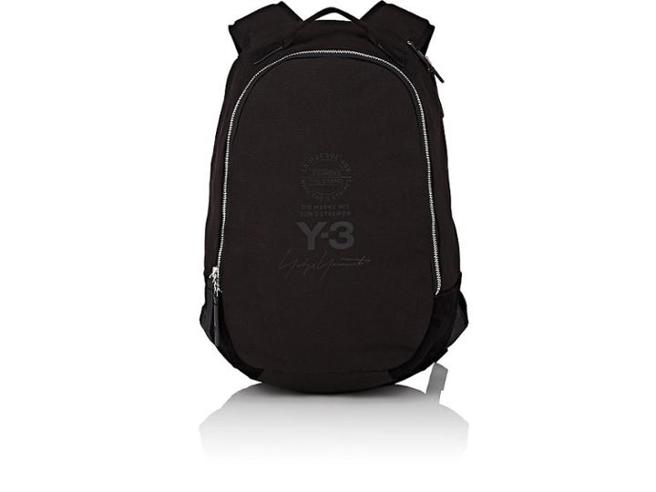 Y-3 Men's Logo Canvas Backpack