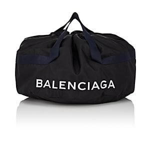 Balenciaga Men's Wheel Small Duffel Bag-black