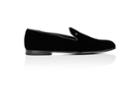 Armani Men's Venetian Velvet Loafers