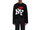 Raf Simons Men's I Love Ny Wool Crop Sweater