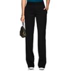 Narciso Rodriguez Women's Stretch-wool Wide-leg Trousers-black
