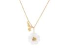 Brent Neale Women's Clover & Hummingbird Charm Necklace