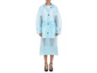 Calvin Klein 205w39nyc Women's Matte Plastic Belted Mackintosh Coat
