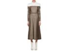 Fendi Women's Pleated Wool-blend Tweed Dress