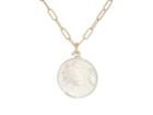 Julie Wolfe Women's Coin Pendant Necklace