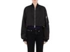Ben Taverniti Unravel Project Women's Embroidered Crop Bomber Jacket