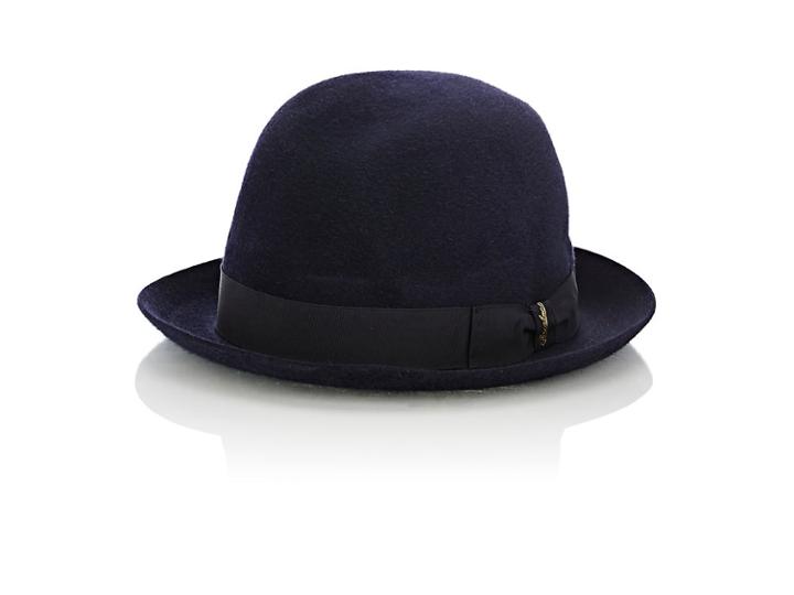 Borsalino Men's Felt Bowler Hat