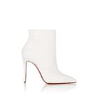 Christian Louboutin Women's So Kate Leather Ankle Boots - Snow