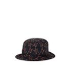 Fendi Men's Reversible Devil-print Nylon Bucket Hat - Black