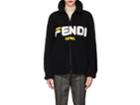Fendi Women's Reversible Logo Shearling Jacket