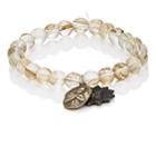 Miracle Icons Men's Vintage-icon Beaded Bracelet-gold