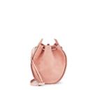 The Row Women's Suede Drawstring Pouch - Rose