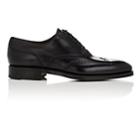 Carmina Shoemaker Men's Leather Wingtip Balmorals-black