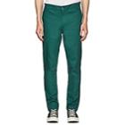 Dickies Construct Men's Logo Cotton Tapered Trousers-green