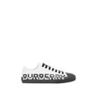 Burberry Men's Logo Canvas Sneakers - White