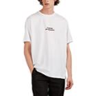 Neil Barrett Men's Olympian Skateboarder Cotton T-shirt - White