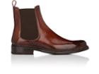Fratelli Giacometti Men's Burnished Leather Chelsea Boots