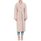 The Row Women's Mesly Cashmere-wool Belted Coat-dusty Rose