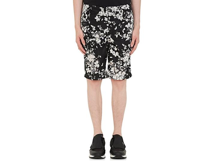 Givenchy Men's Hydrangea-print Bermuda Shorts