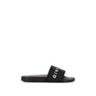 Givenchy Men's Women's Logo Rubber Slide Sandals - Black
