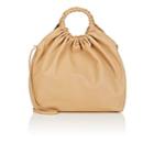 The Row Women's Double-circle Leather Extra-large Bag-beige, Tan