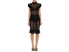 Dolce & Gabbana Women's Floral-lace Fitted Dress
