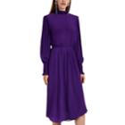 Isabel Marant Toile Women's Yescott Silk Crpe De Chine Dress - Purple