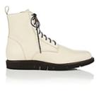 Barneys New York Men's Leather Lace-up Boots-white