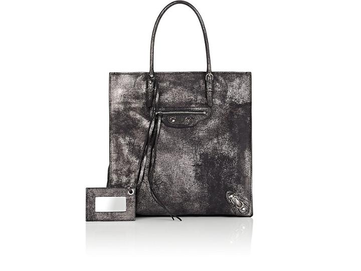 Balenciaga Women's Papier A4 Leather Mini Tote Bag