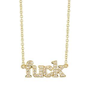 Jennifer Meyer Women's White Diamond Pendant Necklace - Gold