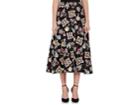 Valentino Women's Floral Wool-silk A-line Midi-skirt