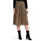 Philosophy Di Lorenzo Serafini Women's Striped Lam Midi-skirt