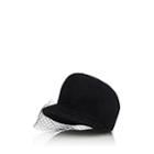 Lola Hats Women's Pe Veiled Fur-felt Hat - Black