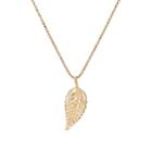 Jennifer Meyer Women's Leaf Pendant Necklace - Rose Gold
