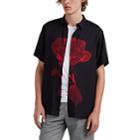 Ksubi Men's Rose-print Twill Shirt - Black