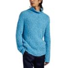 Sies Marjan Men's Boucl-knit Oversized Sweater - Blue