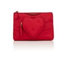 Anya Hindmarch Women's Chubby Heart Pouch-red
