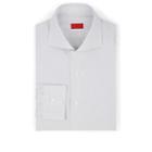Isaia Men's Grid Checked Cotton Poplin Dress Shirt - Gray