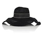 Filuhats Women's Mauritius Straw Sun Hat - Black