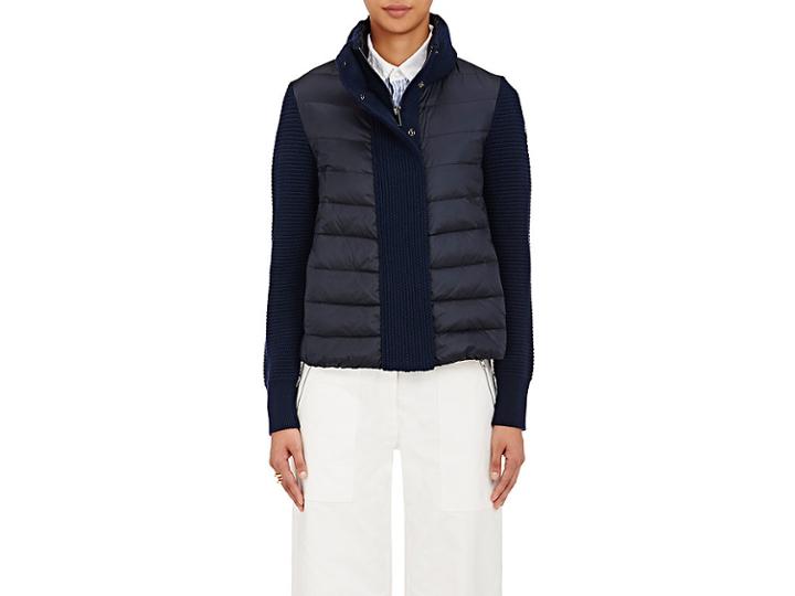 Moncler Women's Maglione Zip-front Sweater