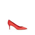 Barneys New York Women's Milly Suede Pumps - Red