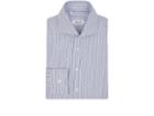 Cifonelli Men's Striped Cotton Poplin Dress Shirt