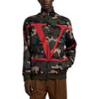 Valentino Men's V Camouflage Track Jacket - Brown