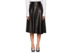 Derek Lam Women's Grommet-embellished Leather Skirt