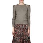 Isabel Marant Toile Women's Klee Cotton-wool Sweater - Gray