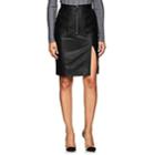Altuzarra Women's Pollard Leather Pencil Skirt-black