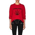 Adaptation Women's Legalized Cashmere Oversized Sweater-red