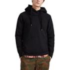 Nsf Men's Cotton French Terry Snap-side Hoodie - Black