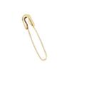 Julie Wolfe Women's Yellow Gold Safety Pin Earring - Gold